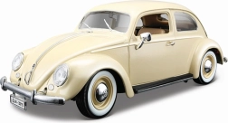 Modello auto in metallo 1:18 VOLKSWAGEN Beetle 1955 beige