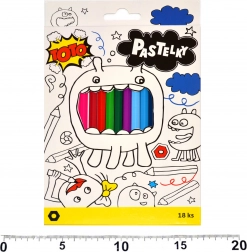 Matite Colorate Esagonali 18 pz