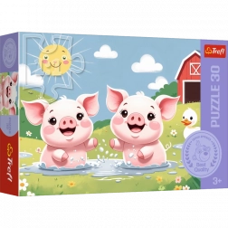 Puzzle Trefl Vita allegra in campagna 30 pezzi