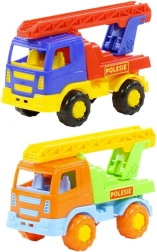 Camion dei pompieri Tema con scala estensibile