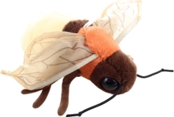 Luciola di peluche luminosa 17 cm eco-friendly