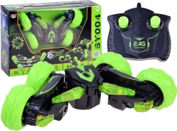 Auto stunt radiocomandata 2,4 GHz – verde – Verde