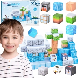 Woopie costruzioni magnetiche – mondo invernale 66 pz