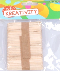 Stecchetti di legno 6,5x1 cm, 50 pezzi