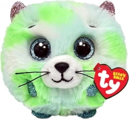 Peluche TY Beanie Balls gatto verde
