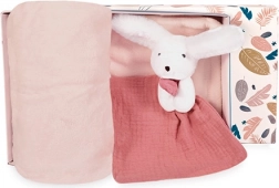 Set regalo Happy Coniglietto: Plaid e Coniglietto Morbido