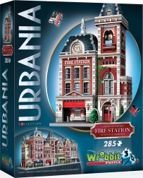 Wrebbit puzzle 3D Urbania caserma dei pompieri 285 pezzi