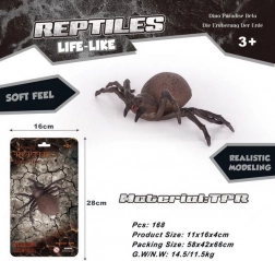 ragno morbido in gomma 16 cm