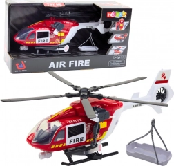 Elicottero di soccorso dei vigili del fuoco con luci e suoni 1:12