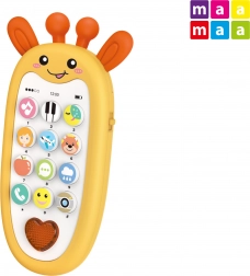 Telefono per bambini giraffa con effetti 13,5 cm