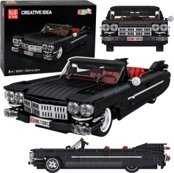 Set di costruzione della classica cabrio Cadi-Elrado nera – 1324 pezzi