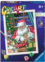 CreArt pittura per bambini Babbo Natale