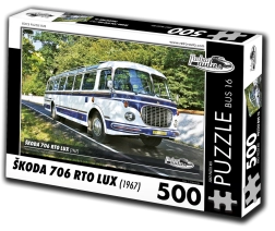 Puzzle RETRO-AUTA Škoda 706 RTO LUX autobus 500 pezzi