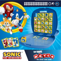 Sonic Top Trumps Match – gioco di logica portatile per bambini