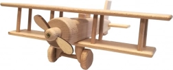 Biplano in legno – aereo grande