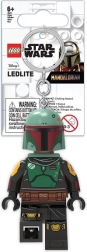 Lego Star Wars portachiavi luminoso Boba Fett con LED