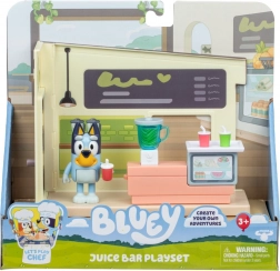 bluey mini juice shop – set di personaggi e accessori