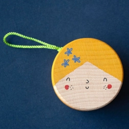 Yo-yo in legno di faggio LONDJI Migliori amici Lentiggini