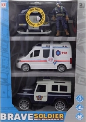 Set di Giocattoli della Polizia a Batteria