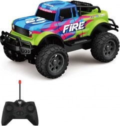 auto RC luminoso Fire telecomandato 23 cm