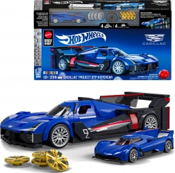 Set di costruzione HOT WHEELS Cadillac Project GTP Hypercar 1:32, 236 pezzi