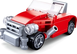 Sluban cabrio rosso – set di costruzione
