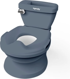 Ingenuity toilette per bambini con suono My Size PRO 2 in 1 grigia