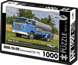 Puzzle Retro-auto Škoda 706 RTH autobotte – 1000 pezzi