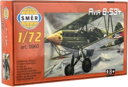 Směr modello in plastica di aeroplano Avia B-354 in scala 1:72