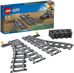 Lego City deviatoi per binari del treno