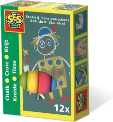 Gessetti colorati per bambini 12 pz