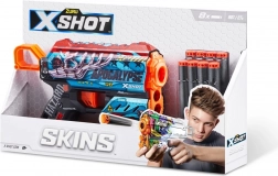 Pistola a dardi in schiuma X-SHOT SKINS FLUX, 8 dardi