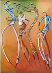 Puzzle africani danzanti 1000 pezzi MAGNOLIA