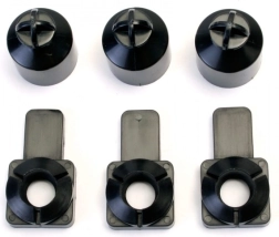 testa del supporto per piste Carrera Evolution, Digital 132 e Digital 124 (3 pz)