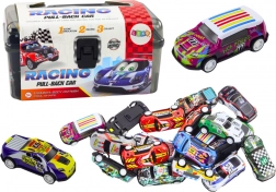 Set di Macchinine in Valigetta con Tappeto da Gioco