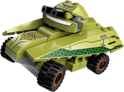 Qman Thunder Expedition Battle Car veicolo blindato Magnetic Storm