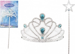 Set di bellezza per principesse - Corona e bacchetta magica