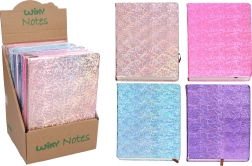 Quaderno a righe 21 × 14,5 cm, 100 pagine – mix di colori