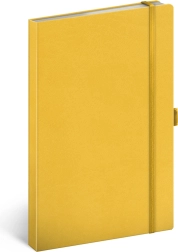 Taccuino giallo, puntinato, 13 × 21 cm