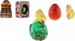 Drago schiudente nell'uovo