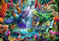Puzzle Tropici Colibrì 1000 pezzi