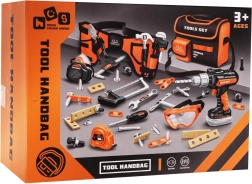 Set cintura e borsa per piccoli artigiani + accessori 48 pz.