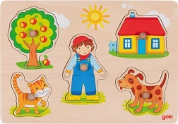 Inserto in legno Casa GOKI