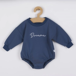 Body baggy in felpa per neonati Koala Dreamer blu
