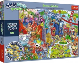 Puzzle Spy Guy Lost Items USA 500 pezzi
