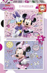 Educa puzzle Minnie 2×48 pezzi