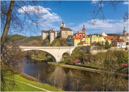 Puzzle Castello di Loket 1000 pezzi