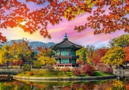 Puzzle Palazzo Gyeongbokgung, Corea del Sud 500 pezzi