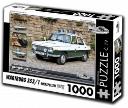 Puzzle RETRO-AUTA Wartburg 353 Volkspolizei 1000 pezzi
