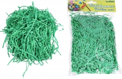 Erba decorativa di carta verde